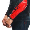 Dainese SPORTIVA sportovní kožená bunda červená/bílá vel.52